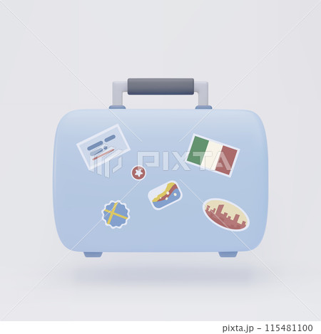 3d Vector Suitcase 3d Vector Suitcase 115481100