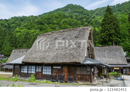富山県 五箇山 相倉合掌造り集落 合掌造り民家 世界遺産 富山県 五箇山 相倉合掌造り集落 合掌造り民家 世界遺産 115481451