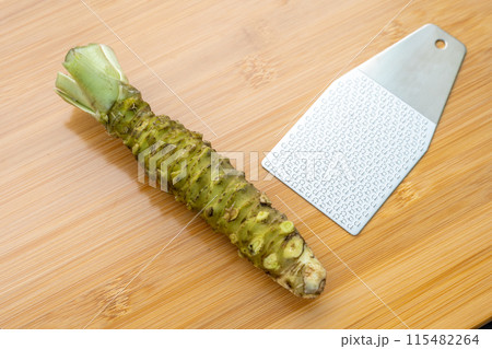 本わさび 鋼鮫おろし 本わさび 鋼鮫おろし 115482264