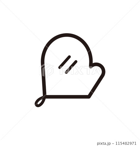 オーブンミトンのアイコン 115482971