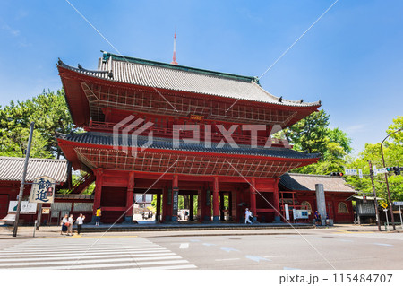 東京　増上寺三解脱門 115484707