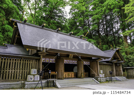 新緑と天岩戸神社西本宮 115484734