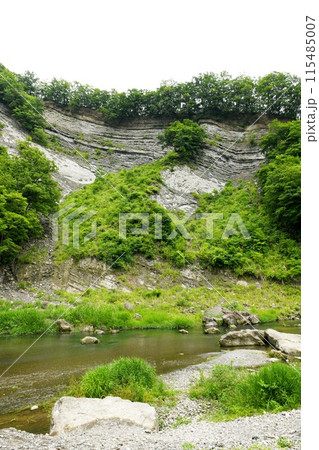 【小鹿野町　国指定天然記念物の大露頭「ようばけ」】 115485007