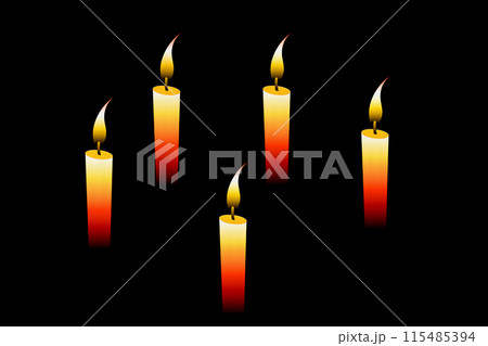 一つの物語が終わるたびに蝋燭が消える 115485394