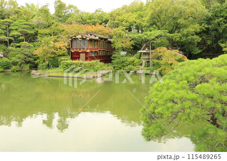 異国情緒あふれる神戸にある日本庭園 相楽園 異国情緒あふれる神戸にある日本庭園 相楽園 115489265