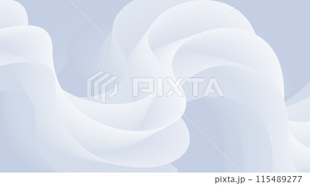 Abstract white background with layered wavy lines. 115489277