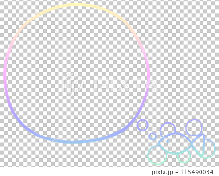 魚泡棉框畫線漸變 115490034