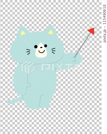 猫／説明する 115490618