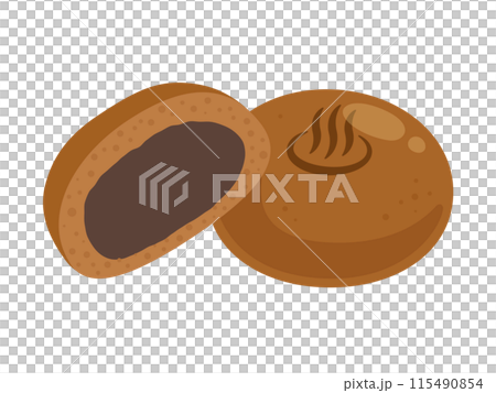 Onsen manju vector illustration Onsen manju vector illustration 115490854