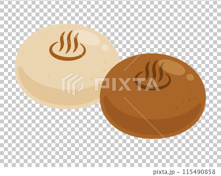 Onsen manju vector illustration 115490858