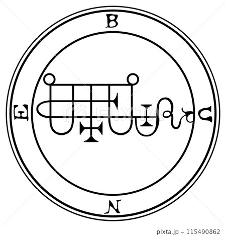 ゴエティアの悪魔　ブネ 115490862