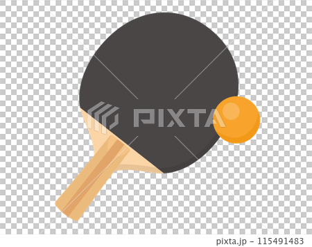 卓球のイメージ_ベクターイラスト 115491483