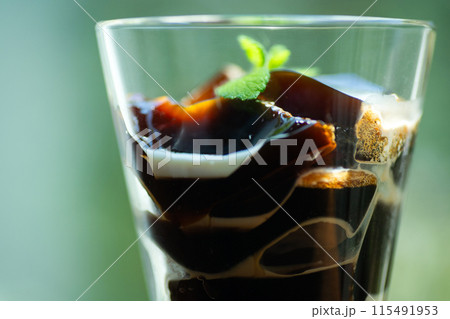 手作りコーヒーゼリー 手作りコーヒーゼリー 115491953