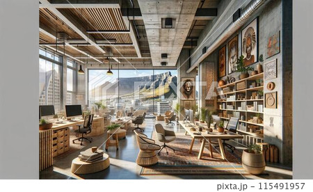 お洒落なオフィス 115491957