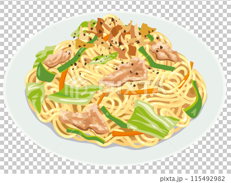 塩焼きそば 115492982