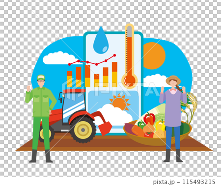 Agritech image illustration 115493215