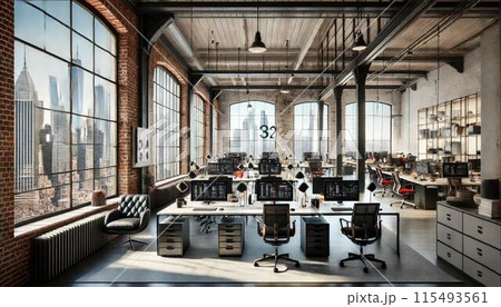 お洒落なオフィス 115493561
