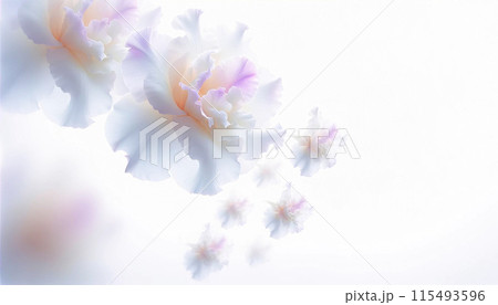 満開のカトレア　水彩風 115493596