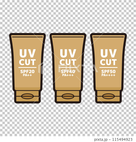 日焼け止め 115494923