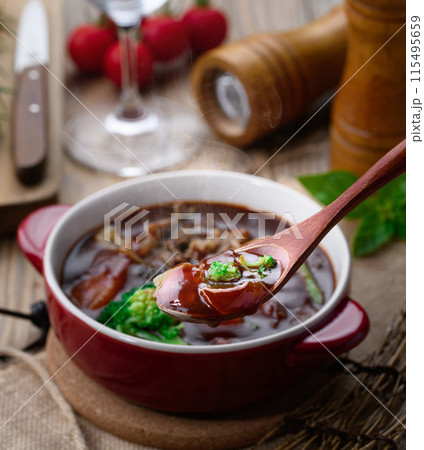 ビーフシチュー 洋食 115495659