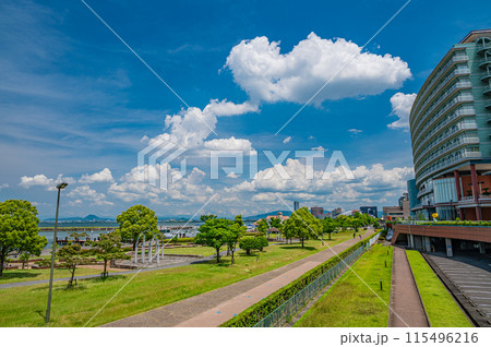 琵琶湖岸の公園　なぎさ公園　大津市 115496216