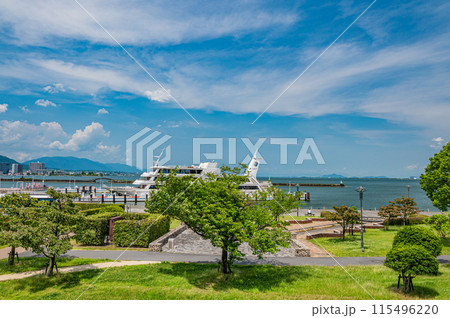 琵琶湖岸の公園　なぎさ公園　大津市 115496220