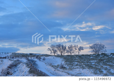 初冬の美幌峠展望台 115496972