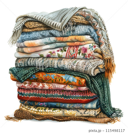 Stack of Blankets Stack of Blankets 115498117