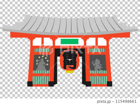 Kaminarimon of Asakusa 115498661