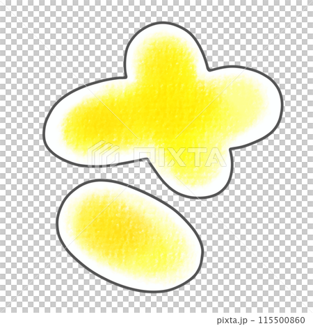 ゆるめシンプルなひらがなの『さ』丸っこいバージョン　アナログ風 115500860