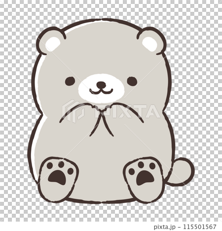 手描きイラスト オリジナル【ふたごのくま】 オーダーイラストのため 保存はお控えくださいませ . . かわいい