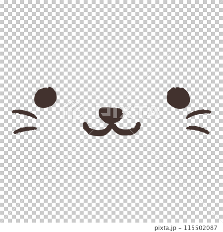 動物臉部零件圖 動物臉部零件圖 115502087