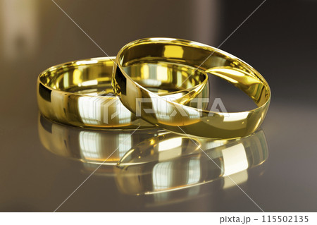 Two wedding rings 115502135