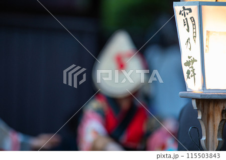 【新潟県_佐渡_宵乃舞】初夏のゆうべに幽玄の世界が広がる“宵の舞” 6月 115503843