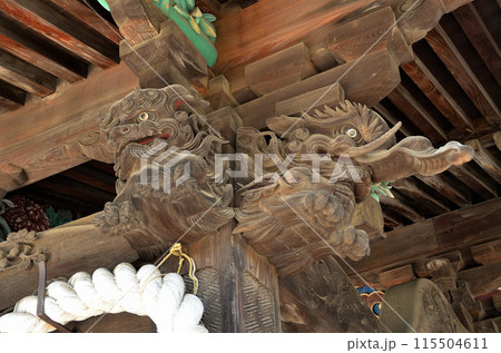 群馬県邑楽郡板倉町板倉のパワースポット　板倉雷電神社 115504611