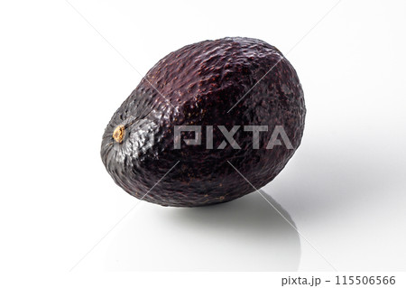 Whole brown avocado isolated on white background 1 Whole brown avocado isolated on white background 1 115506566