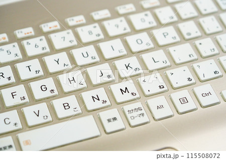 pcキーボードの背景素材 pcキーボードの背景素材 115508072