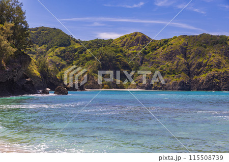 小笠原諸島・父島　コペペ海岸から望む風景 115508739
