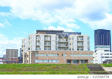 岐阜県多治見市、多治見市民病院の風景 岐阜県多治見市、多治見市民病院の風景 115508776