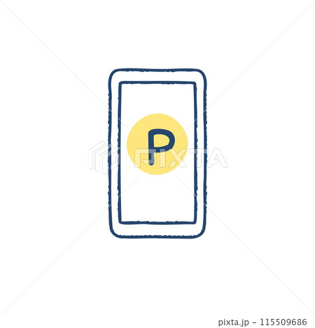 スマートフォンとポイントマーク・ポイ活 スマートフォンとポイントマーク・ポイ活 115509686