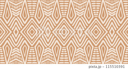 Hand drawn Batik seamless pattern. Geometric doodle abstract background, Ethnic wallpaper. Tribal vector texture. Aztec style. Folk embroidery, Scandinavian art, African rug, tile design. Hand drawn Batik seamless pattern. Geometric doodle abstract background, Ethnic wallpaper. Tribal vector texture. Aztec style. Folk embroidery, Scandinavian art, African rug, tile design. 115510391