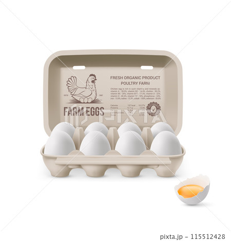 Chicken Eggs Chicken Eggs 115512428