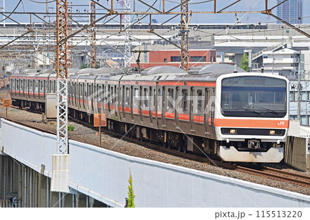 武蔵野線 西浦和ー朝霞台 JR東日本 209系 M71編成(幕張) 武蔵野線 西浦和ー朝霞台 JR東日本 209系 M71編成(幕張) 115513220