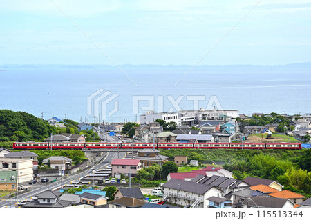 京急久里浜線 YRP野比ー京急長沢 京浜急行 1000形 京急久里浜線 YRP野比ー京急長沢 京浜急行 1000形 115513344