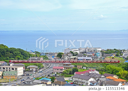 京急久里浜線　YRP野比ー京急長沢　京浜急行　1000形 115513346
