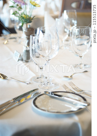 Elegant Table Setting for Formal Dining Elegant Table Setting for Formal Dining 115513735