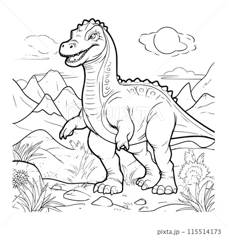 Dinosaur Coloring Pages Drawing For Kids Dinosaur Coloring Pages Drawing For Kids 115514173