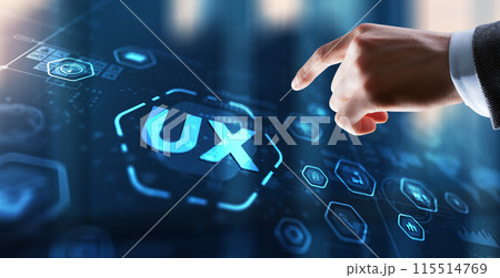 Mobile app user experience UX or app UX 115514769