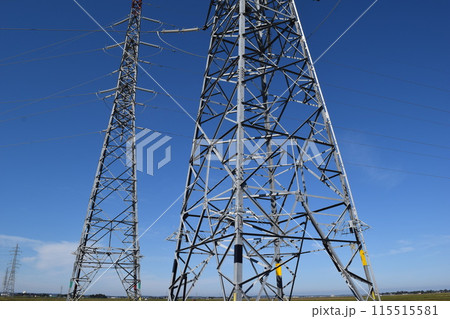 送電塔 高電圧交流 送電塔 高電圧交流 115515581