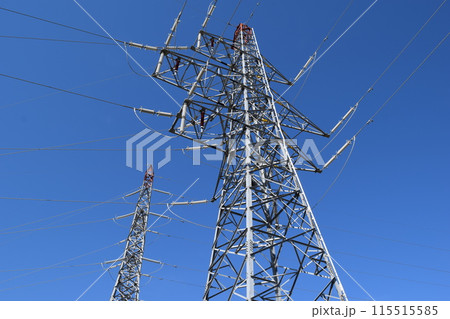 送電塔 高電圧交流 送電塔 高電圧交流 115515585